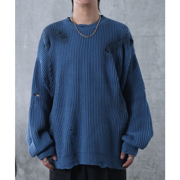 ブルー | Confirm コンファーム ダメージ | SHIFFON 