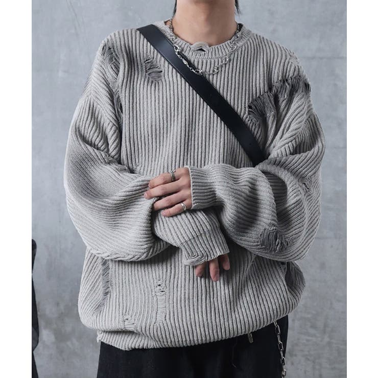 グレー | Confirm コンファーム ダメージ | SHIFFON 