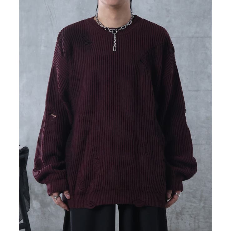 ワインレッド | Confirm コンファーム ダメージ | SHIFFON 