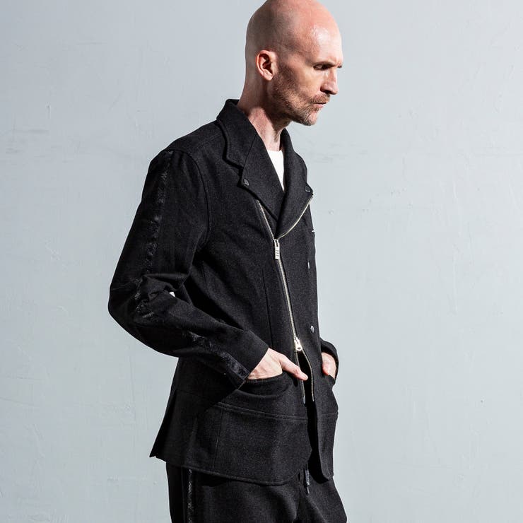 CDM BY CARPEDIEMテーラードライダースジャケット[品番：SHNM0002632