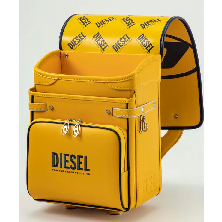 DIESEL ランドセル Yellow✕BLACK バッグ-