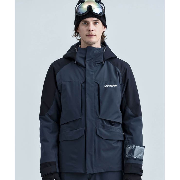 ト*ロ様 phenix デモウェア　メンズ上下 サイズM Phenix 男 ウエア 上下 セット 上着 Mサイズ 下着 XLサイズ Phenix 男