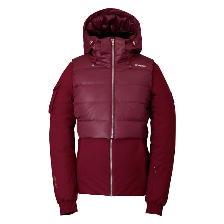 レッド系 | phenix フェニックス 3way | SHIFFON