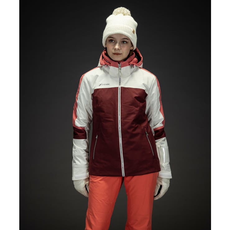 phenix スキーウェア　ブラック/レッド　レディースＬ phenix スキーウェア ブラック/レッド レディースL phenix