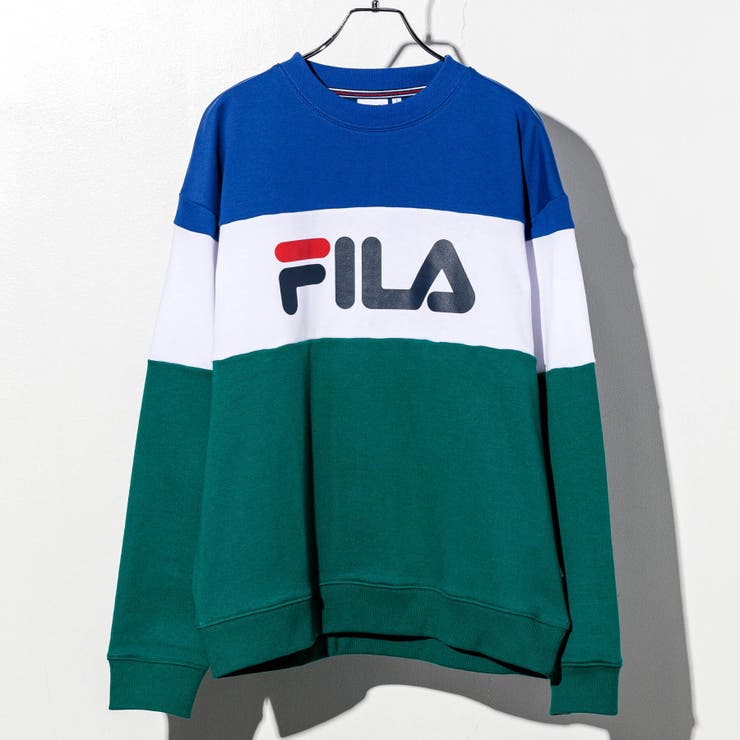 FILA フィラ カラーブロックトレーナー