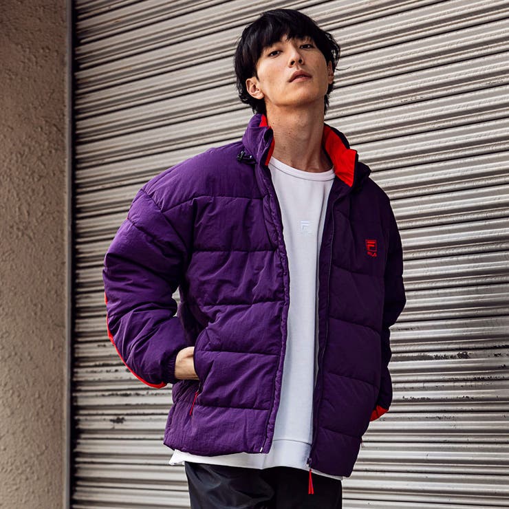 FILA HERITAGE(フィラヘリテージ) ダウンジャケット(ブラック[品番