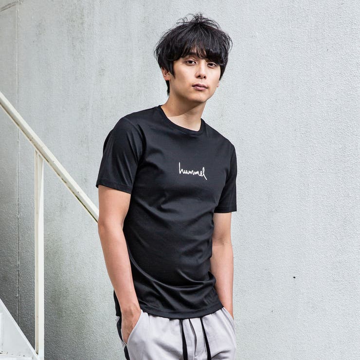 hummel(ヒュンメル)ロゴTシャツ(ホワイト/ブラック/ネイビー) | SHIFFON  | 詳細画像3 