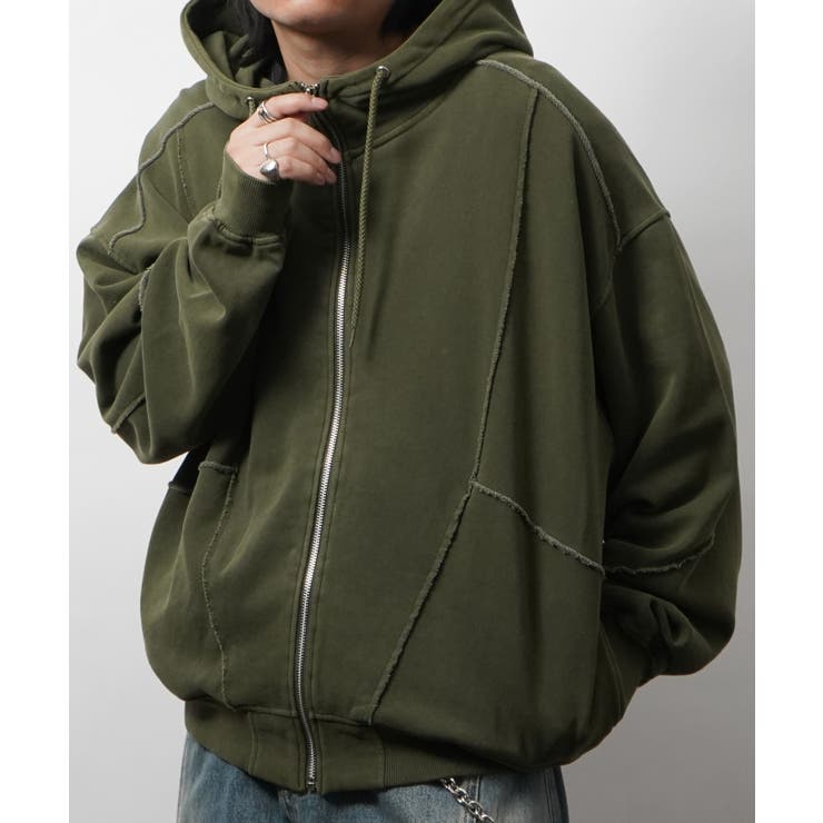 ILL S(イルズ)裏毛 カットオフ切り替え | SHIFFON  | 詳細画像12 