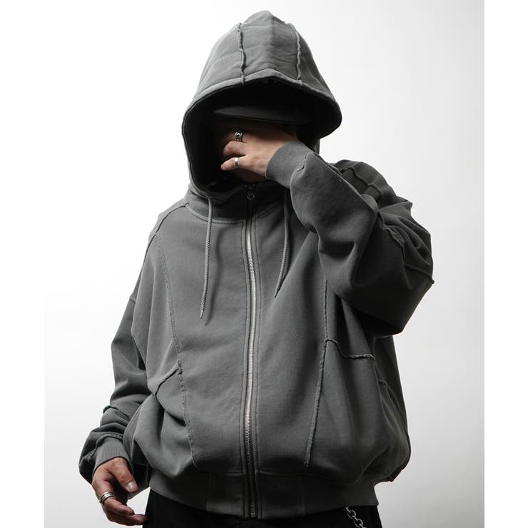 グレー | ILL S(イルズ)裏毛 カットオフ切り替え | SHIFFON 