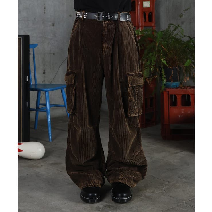 ブラウン | ILL Sバレル グランジ風洗い | SHIFFON 