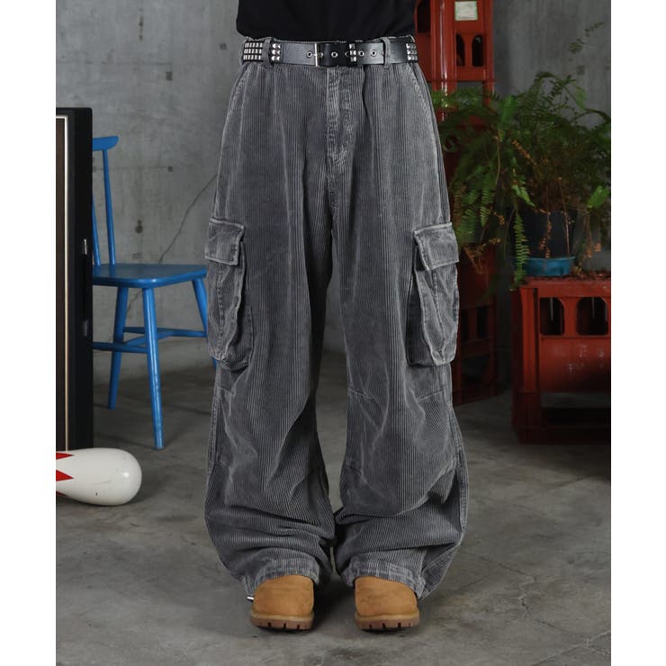 グレー | ILL Sバレル グランジ風洗い | SHIFFON 