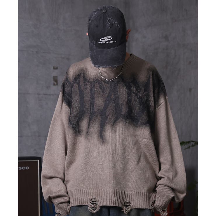 ILL S(イルズ)ダメージ加工 グラフティアート | SHIFFON  | 詳細画像1 