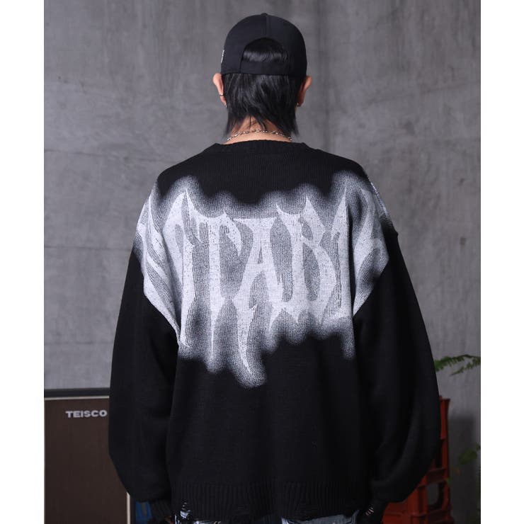 ILL S(イルズ)ダメージ加工 グラフティアート | SHIFFON  | 詳細画像15 