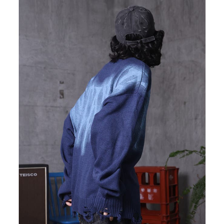 ILL S(イルズ)ダメージ加工 グラフティアート | SHIFFON  | 詳細画像23 