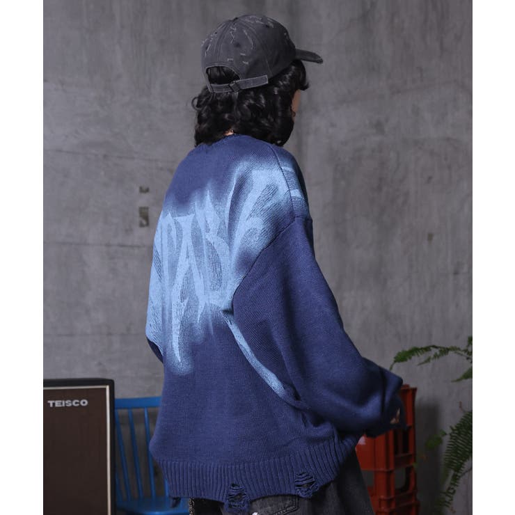 ILL S(イルズ)ダメージ加工 グラフティアート | SHIFFON  | 詳細画像24 