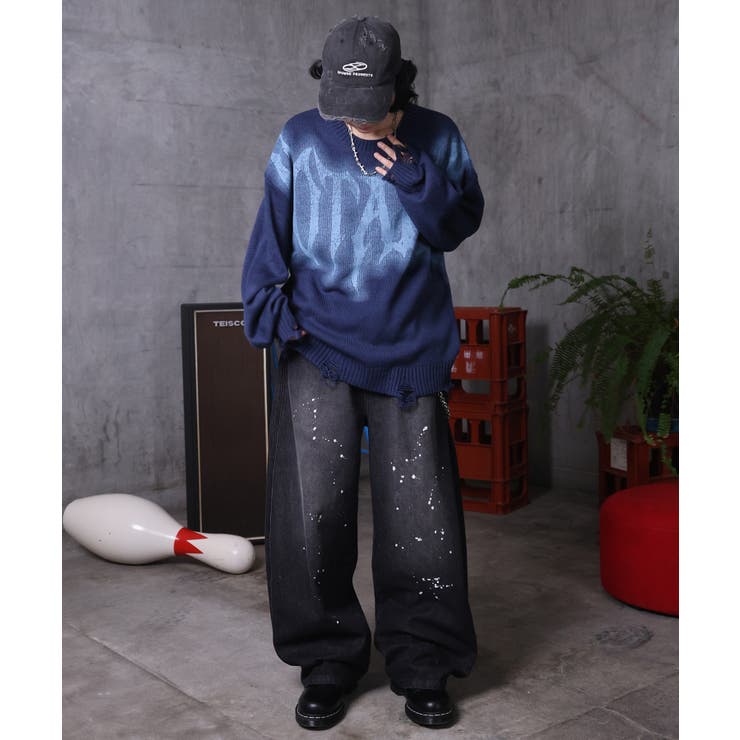 ILL S(イルズ)ダメージ加工 グラフティアート | SHIFFON  | 詳細画像27 