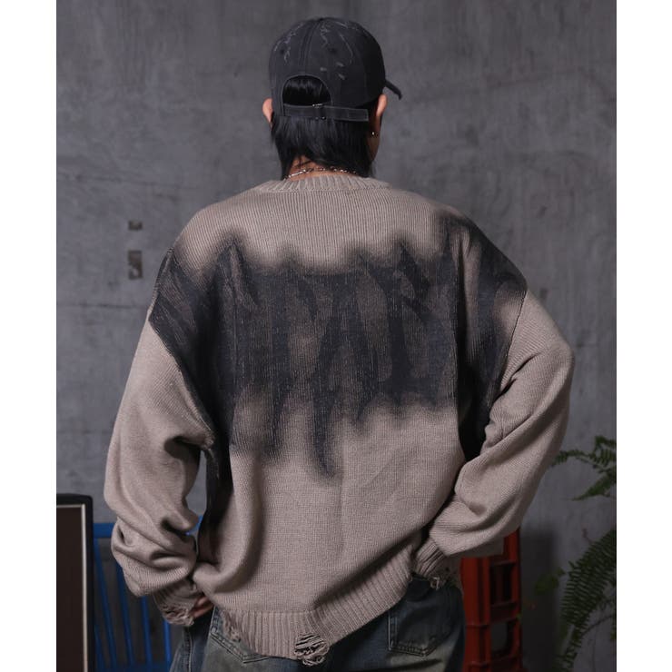 ILL S(イルズ)ダメージ加工 グラフティアート | SHIFFON  | 詳細画像3 