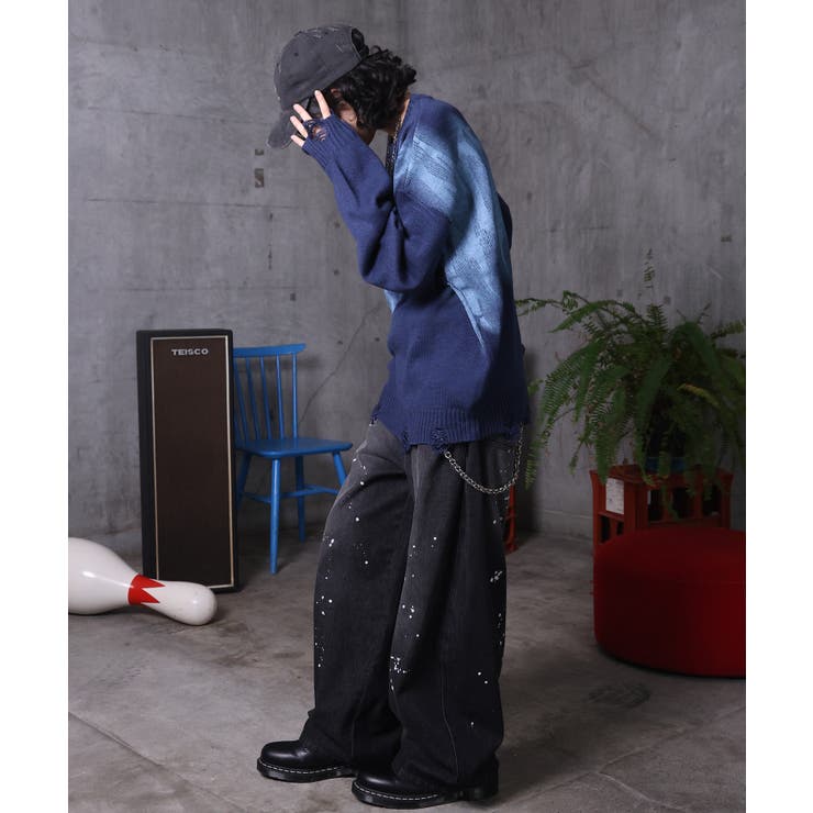 ILL S(イルズ)ダメージ加工 グラフティアート | SHIFFON  | 詳細画像30 