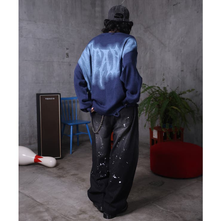 ILL S(イルズ)ダメージ加工 グラフティアート | SHIFFON  | 詳細画像32 