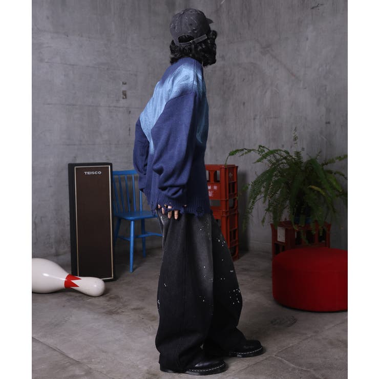 ILL S(イルズ)ダメージ加工 グラフティアート | SHIFFON  | 詳細画像33 