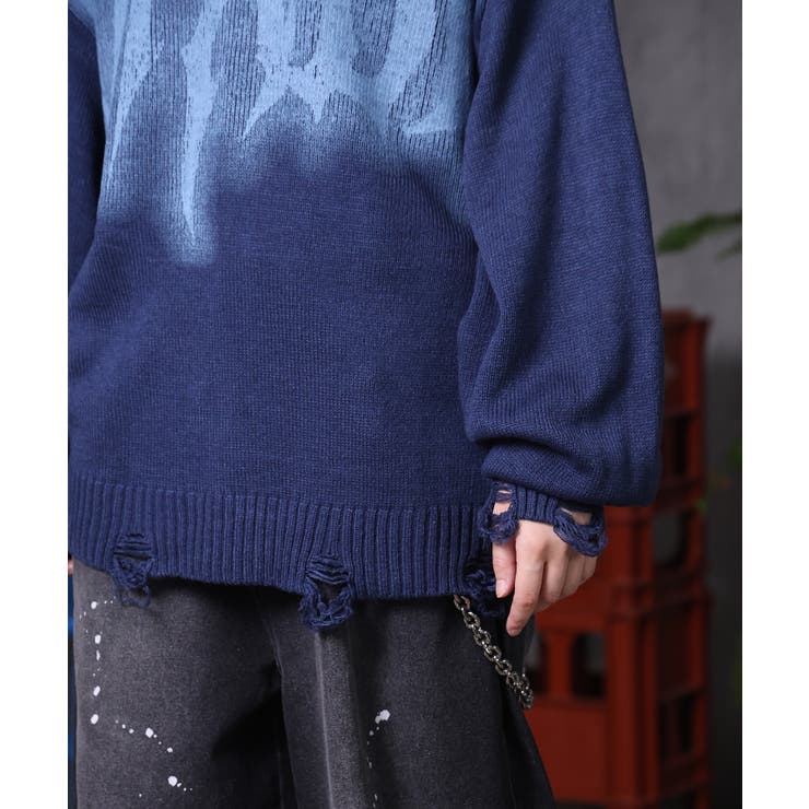 ILL S(イルズ)ダメージ加工 グラフティアート | SHIFFON  | 詳細画像34 