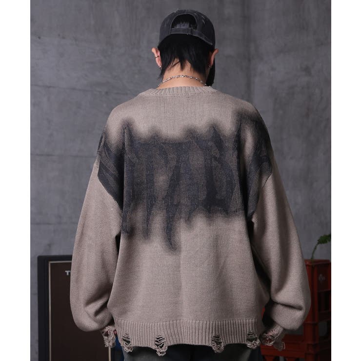 ILL S(イルズ)ダメージ加工 グラフティアート | SHIFFON  | 詳細画像4 