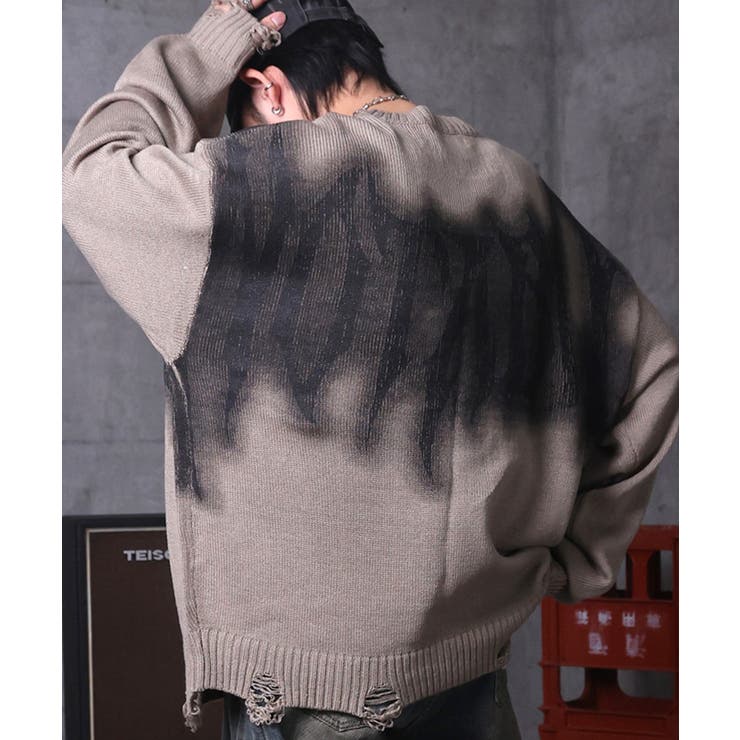 ILL S(イルズ)ダメージ加工 グラフティアート | SHIFFON  | 詳細画像5 