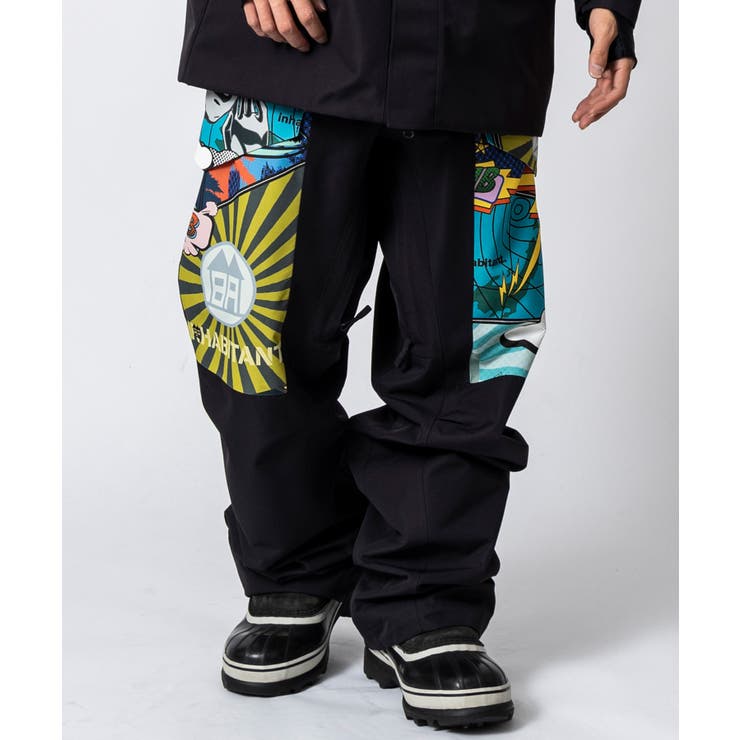 inhabitant インハビタント ニーパッチスノーパンツ | SHIFFON  | 詳細画像1 