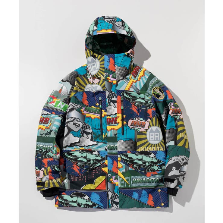 inhabitant インハビタント ジップスノージャケット | SHIFFON  | 詳細画像13 