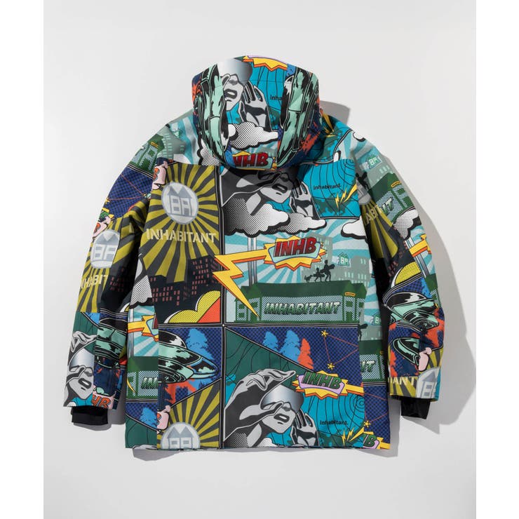inhabitant インハビタント ジップスノージャケット | SHIFFON  | 詳細画像14 