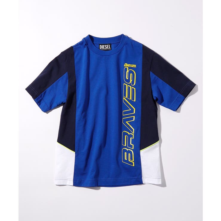 ブルー | DIESEL ディーゼル ブランドロゴ | SHIFFON