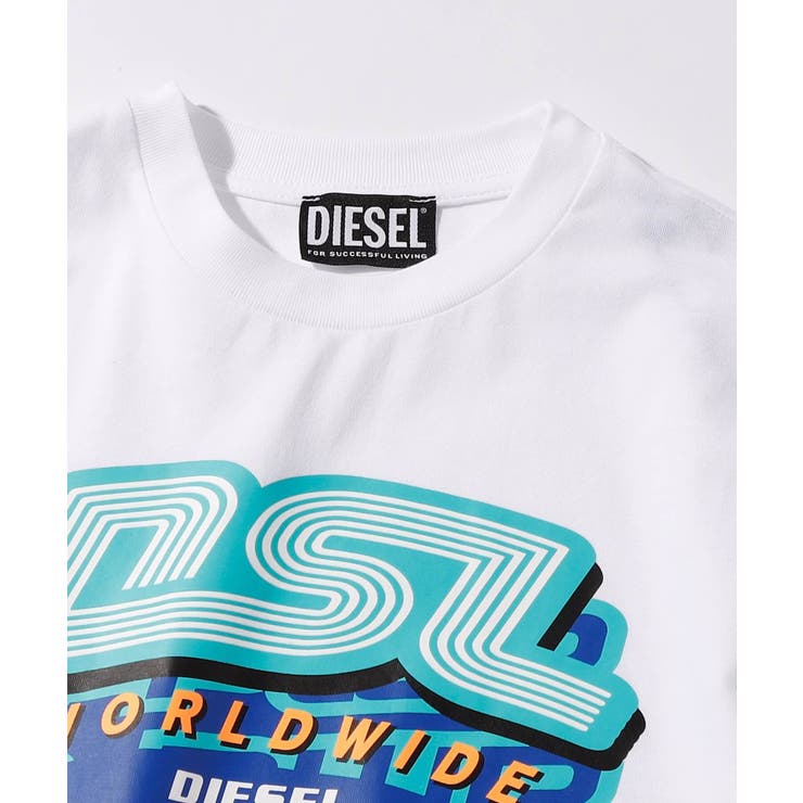 DIESEL グラフィックプリント Tシャツ 半袖　S DIESEL ディーゼル グラフィックプリント半袖[品番：SHNM0004872