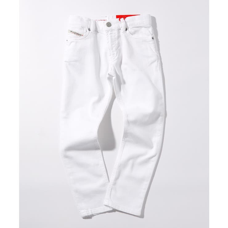 ホワイト | DIESEL ディーゼル ストレッチデニムパンツ | SHIFFON