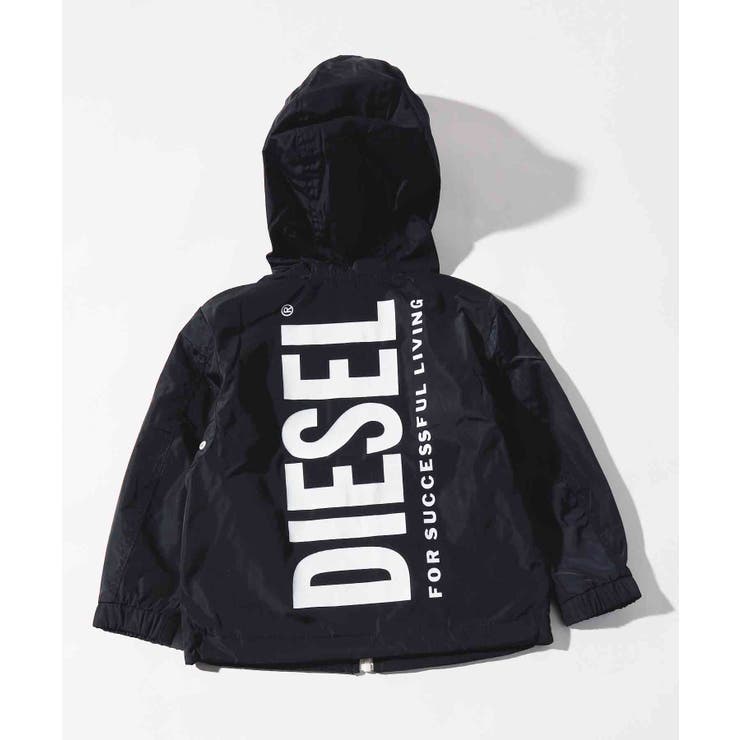 ディーゼル　フーテッドジップアップジャケット　ライトグリーン　サイズ10Ｙ DIESEL ディーゼル ジップアップフーディージャケットブルゾン