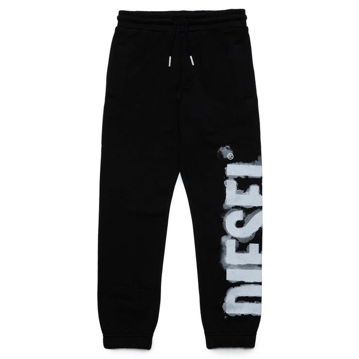ブラック | DIESEL ディーゼル ブランドロゴスウェットパンツ | SHIFFON
