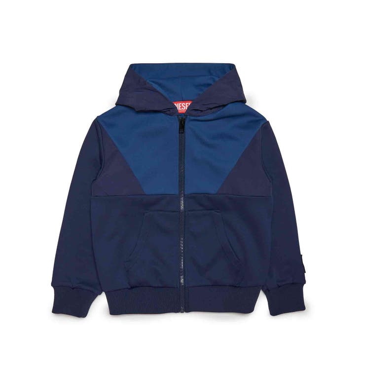 ネイビー | DIESEL ディーゼル ジップアップパーカー | SHIFFON