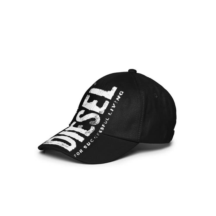 ブラック | DIESEL ディーゼル ブランドロゴキャップ | SHIFFON