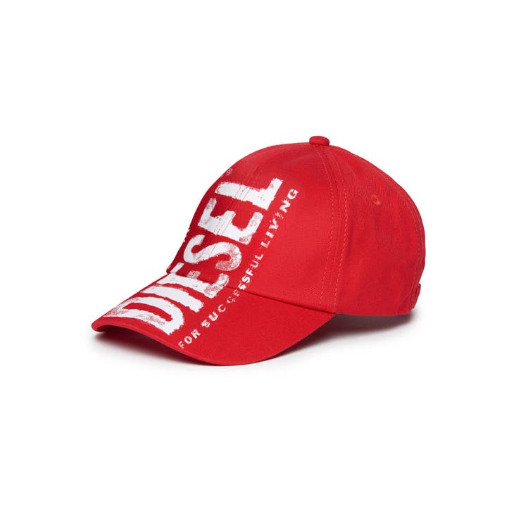 レッド | DIESEL ディーゼル ブランドロゴキャップ | SHIFFON