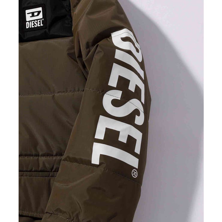 DIESEL ディーゼル ブランドロゴベンチコートアウター[品番 DIESEL ディーゼル ブランドロゴベンチコートアウター[品番