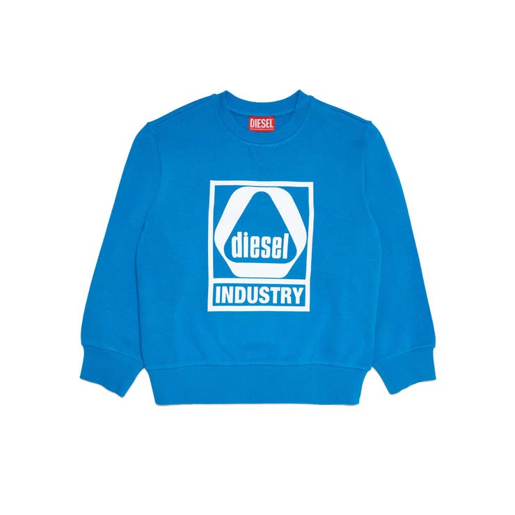 DIESEL ディーゼル ブランドロゴスウェットプルオーバー | SHIFFON | 詳細画像1 