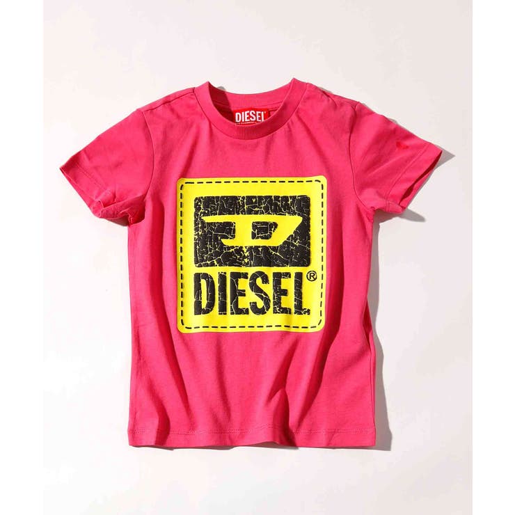 ピンク | DIESEL ディーゼル ブランドロゴ | SHIFFON
