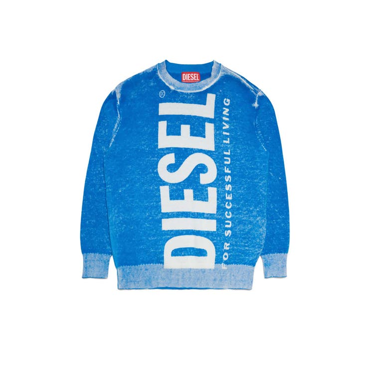 ブルー | DIESEL ディーゼル ブランドロゴニット | SHIFFON