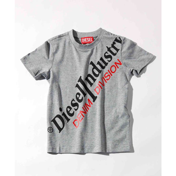 グレー | DIESEL ディーゼル ブランドロゴ | SHIFFON