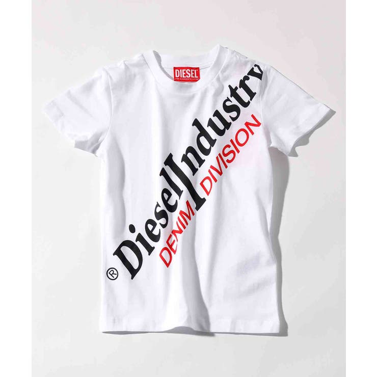 ホワイト | DIESEL ディーゼル ブランドロゴ | SHIFFON