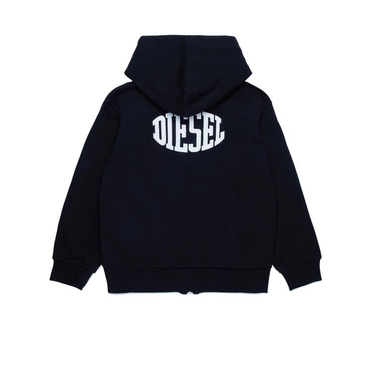 DIESEL ディーゼル ワンポイントブランドロゴジップアップパーカーフーディー | SHIFFON | 詳細画像5 