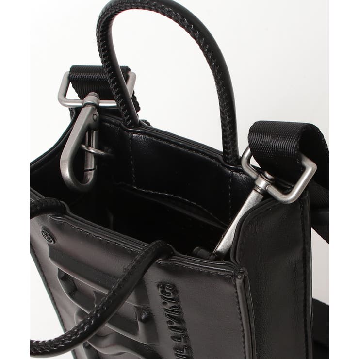 DIESEL ディーゼル ブランドロゴミニバッグ | SHIFFON | 詳細画像4 