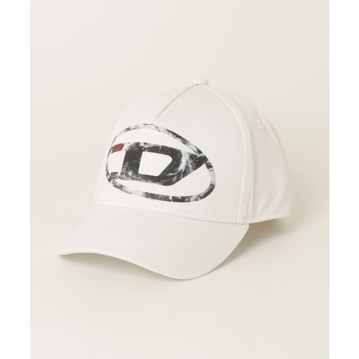 ホワイト | DIESEL ディーゼル ブランドロゴキャップ | SHIFFON