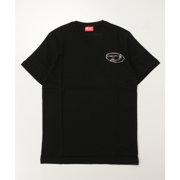 DIESEL ディーゼル ワンポイントブランドロゴ半袖Tシャツカットソー | SHIFFON | 詳細画像1 