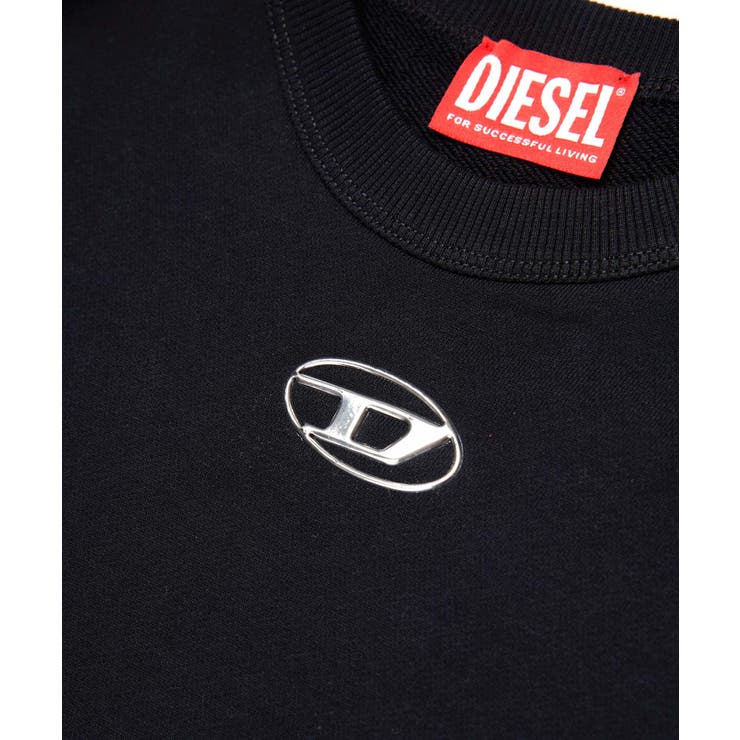 DIESEL ディーゼル ワンポイントブランドロゴスウェットプルオーバー | SHIFFON | 詳細画像6 