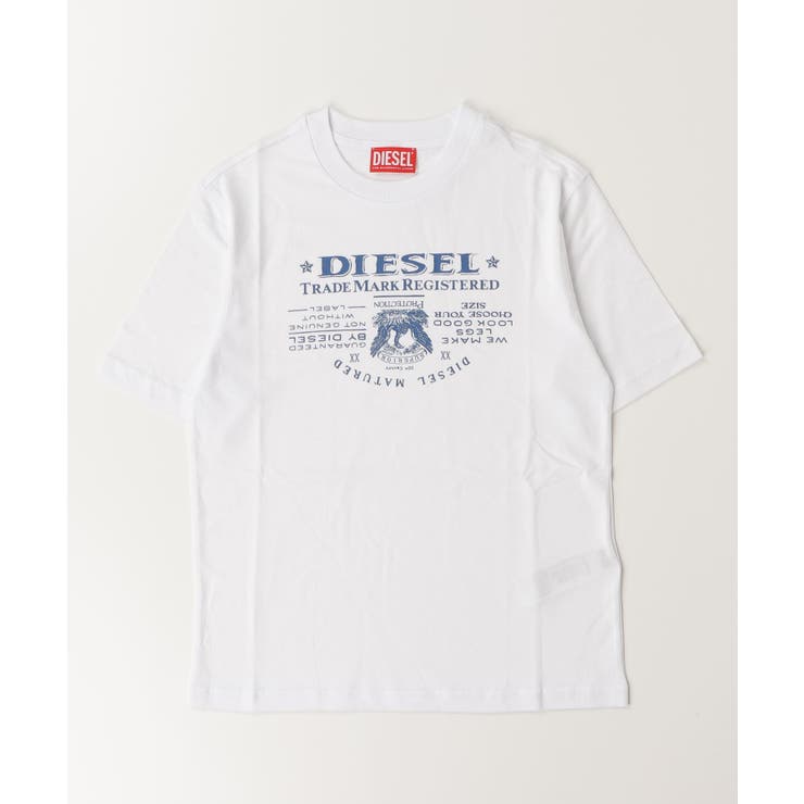 DIESEL ディーゼル ブランドロゴ半袖Tシャツカットソー | SHIFFON | 詳細画像1 